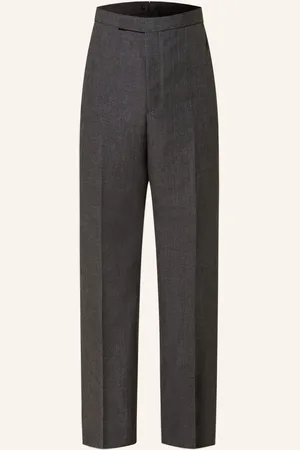 Thom Browne Kalhoty Regular Fit tmavě šedá