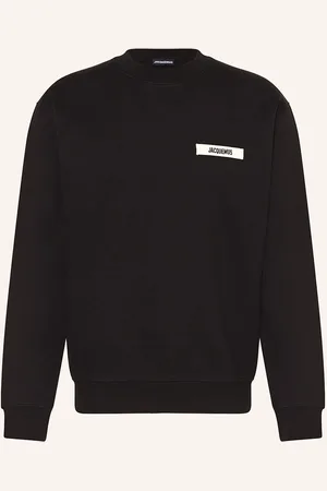 Jacquemus Mikina Le Sweatshirt Gros Grain černá