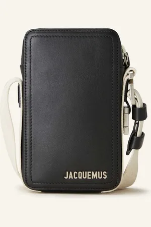 Jacquemus Taška Přes Rameno Le Cuerda Vertical černá