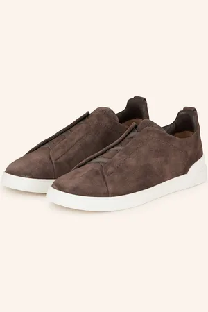 Ermenegildo Zegna Sneakersy hnědá