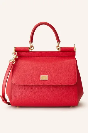 Dolce & Gabbana Kabelka Sicily Medium červená