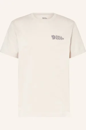 Fjällräven Tričko Heavy Classic světle hnědá šedá