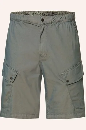 Napapijri Šortky N-Senio Regular Fit černošedá