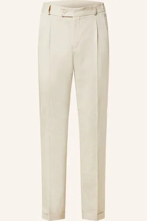 PAUL Oblekové Kalhoty Extra Slim Fit Se Lnem