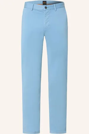 HUGO BOSS Chino Kalhoty Chino Slim Fit tmavě modrá