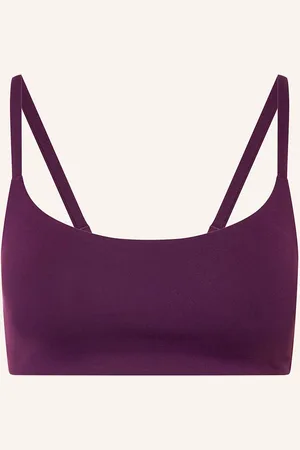 Lululemon Sportovní Podprsenka Wunder Train tmavě fialová