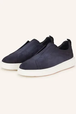 santoni Slip-On Sneakersy Victory tmavě modrá