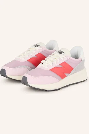 New Balance Sneakersy u370 růžová světle šedá červená