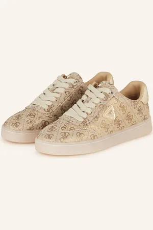 Guess Sneakersy Jazlie zlatá