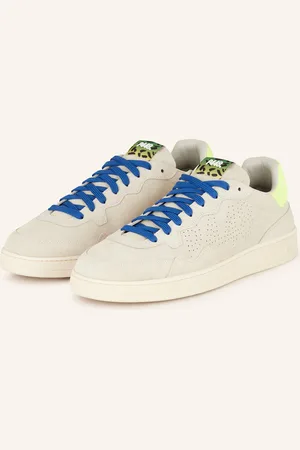 P448 Sneakersy vert2 krémová