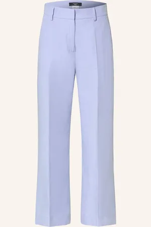 Max Mara Culotte Kalhoty Zircone tmavě modrá