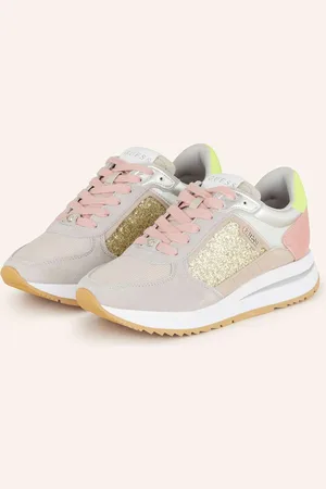 Guess Sneakersy Energy růžová zlatá stříbrná