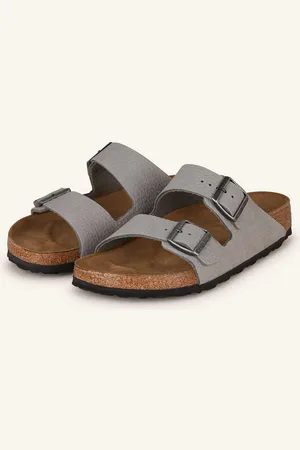 Birkenstock Pantofle Arizona světle šedá