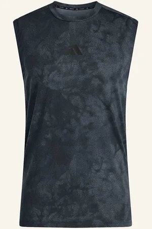 adidas Tílko Power Graphic černá tmavě šedá