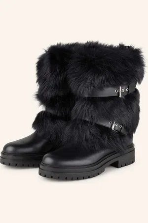 Gianvito Rossi Biker Boots Maverick černá