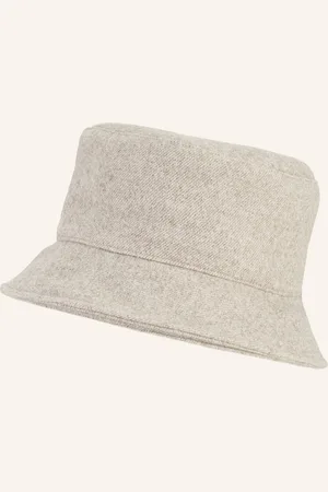 Loevenich Klobouk Bucket Hat béžová
