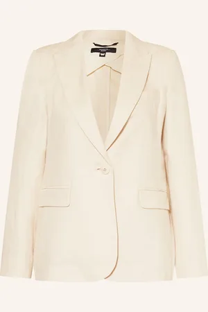 Max Mara Blejzr Quito béžová krémová
