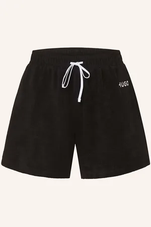 HUGO BOSS Froté Šortky Bonnie černá