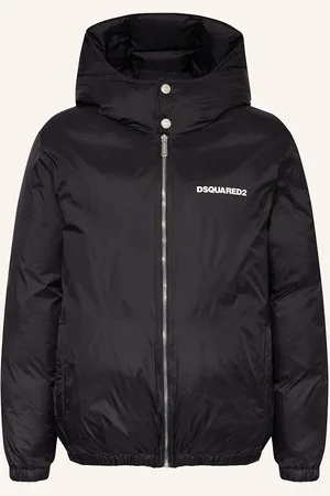 Dsquared2 Prošívaná Bunda černá