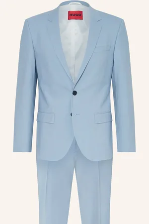HUGO BOSS Oblek Henry Getlin Slim Fit černošedá