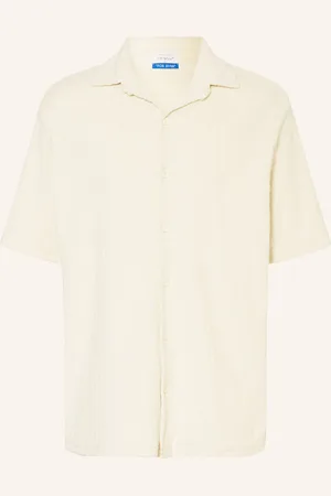 OFF-WHITE Košile Resort Comfort Fit Z Froté krémová
