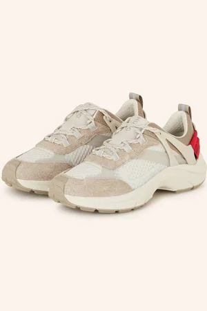 HUGO BOSS Sneakersy béžová krémová