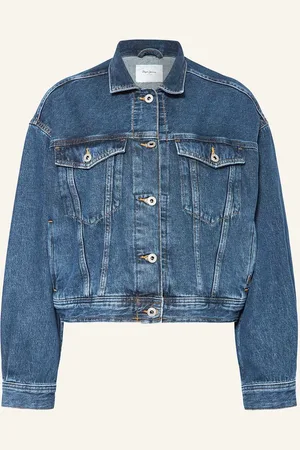 Pepe Jeans Džínová Bunda modrá