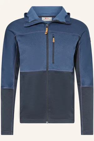 Fjällräven Bunda Midlayer Abisko Trail tmavě modrá černá