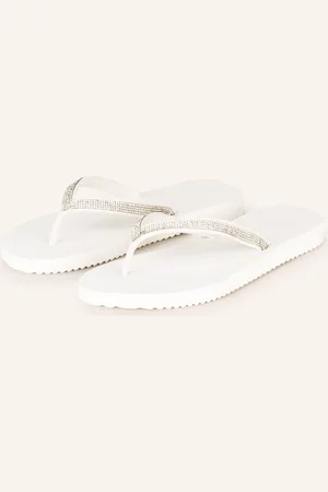 flip*flop Žabky Flip Glam bílá stříbrná
