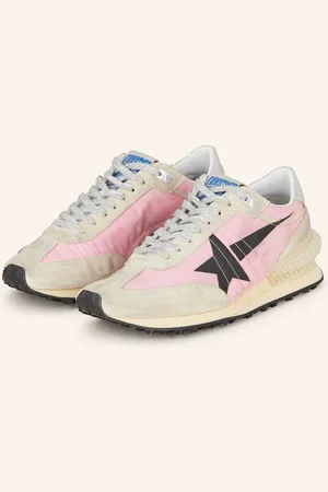 Golden Goose Sneakersy Running Marathon růžová béžová