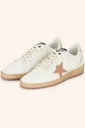 Golden Goose Sneakersy Ball Star bílá růžová