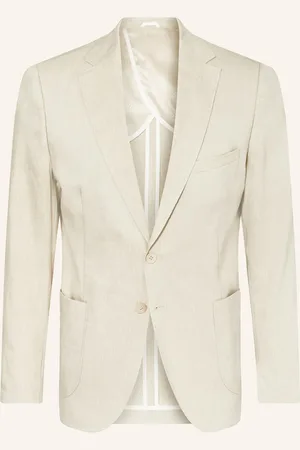 PAUL Oblekové Sako Extra Slim Fit Se Lnem