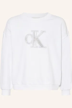 Calvin Klein Mikina bílá
