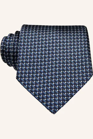 Ermenegildo Zegna Kravata tmavě modrá modrá