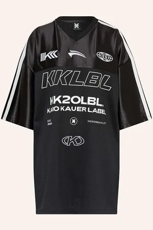 Karo Kauer Tričko Ze Směsi Materiálů černá