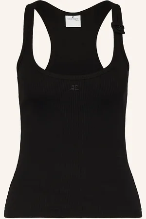 Courrèges Top černá