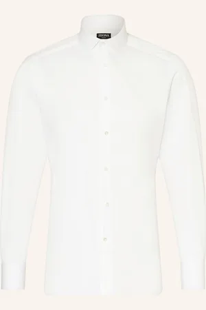 Ermenegildo Zegna Košile Trecapi Regular Fit bílá