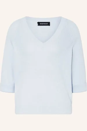 REPEAT cashmere Svetr tmavě modrá