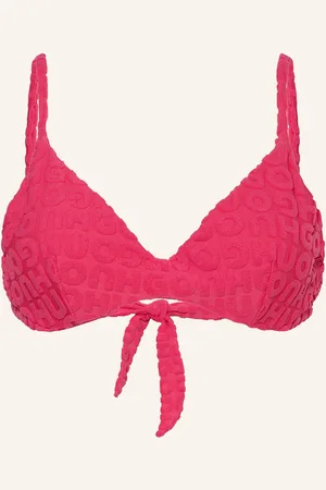 HUGO BOSS Horní Díl Bikin S Kosticemi Towel růžová