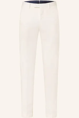 PT Torino Chino Kalhoty Extra Slim Fit bílá