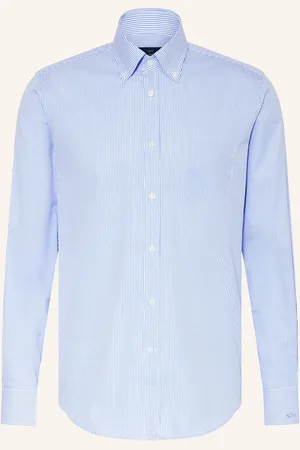Paul & Shark Košile Oxford Regular Fit modrá bílá