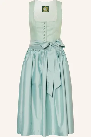 Hammerschmid Dirndl Pillersee světle zelená bílá