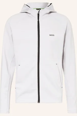 HUGO BOSS Tréninková Bunda Sicon Active světle šedá