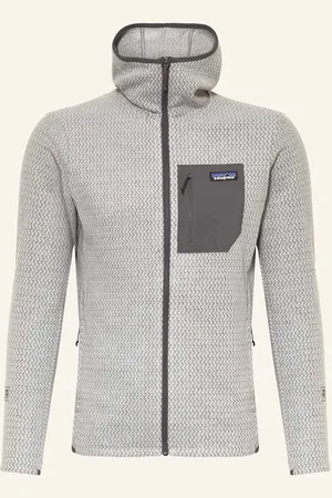 Patagonia Fleecová Bunda r1® Air šedá