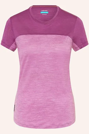 Icebreaker Tričko Merino Cool-Lite™ Sphere Iii S Merino Vlnou fuchsiová fialová