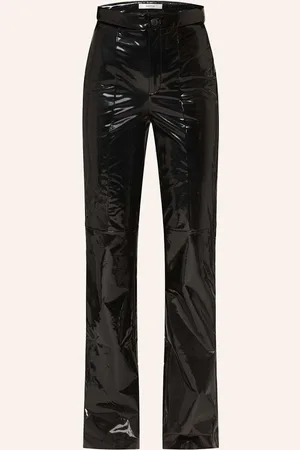 Gestuz Bootcut Kalhoty Lakleygz černá