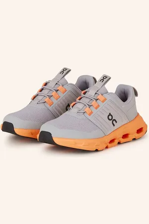 On Running Sneakersy Cloudswift šedá oranžová