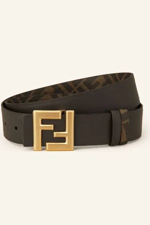 Fendi Opasek tmavě hnědá hnědá světle hnědá