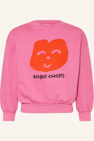 Bobo Choses Mikina růžová oranžová
