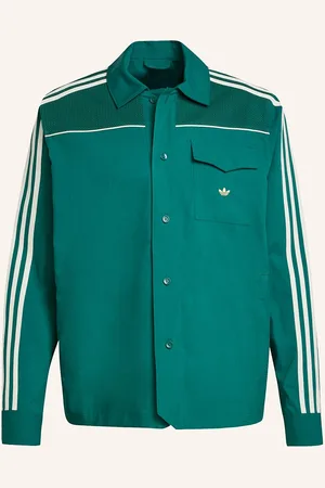 adidas Bunda Premium Jacket zelená bílá